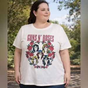Torrid Guns N’ Roses Graphic Band Tee – Plus Size 2 Rock T-Shirt